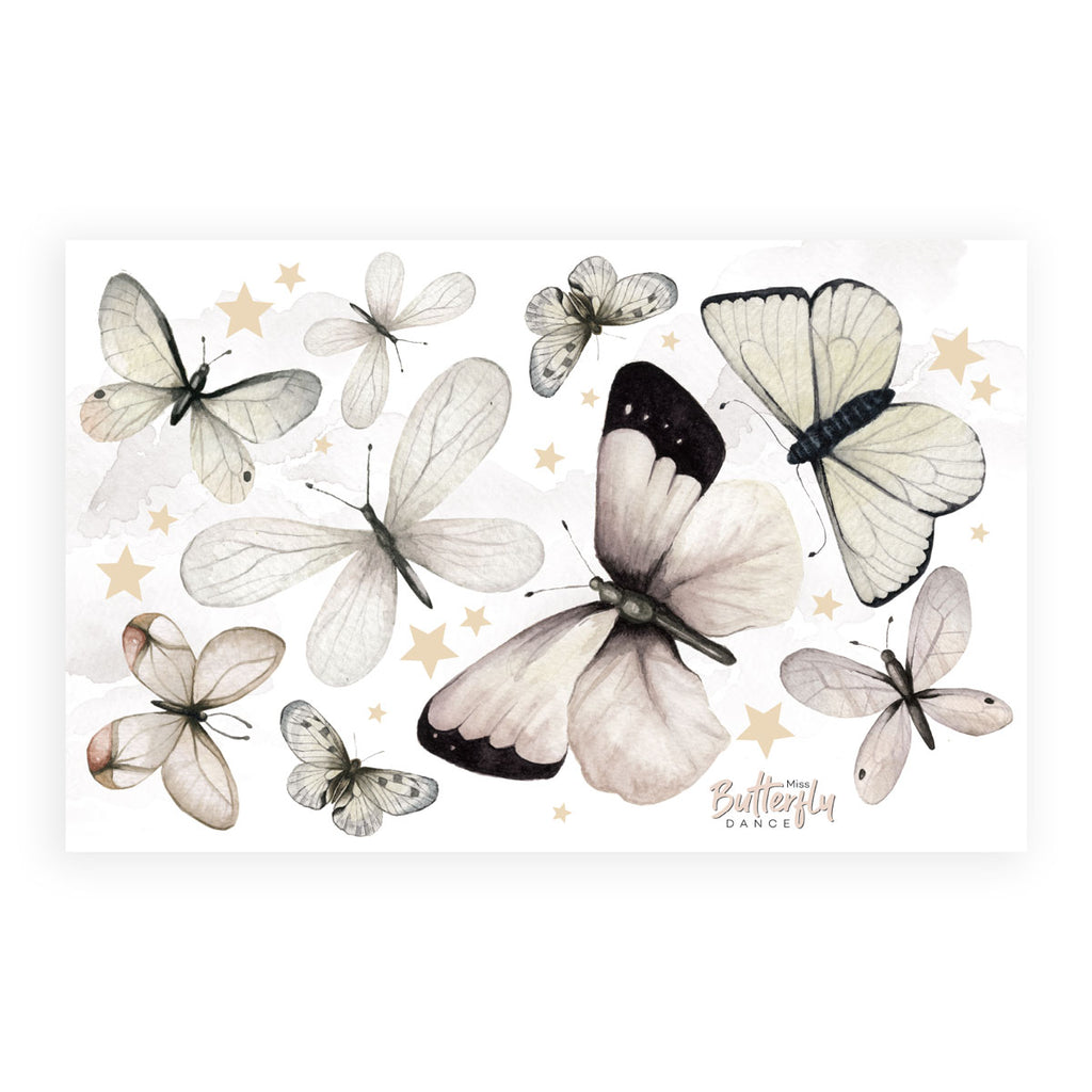Butterfly Dance Wall Stickers - Happy Milk